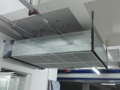超意興青菜配送車間新排風(fēng)工程