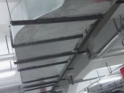  萬達(dá)凱悅酒店通風(fēng)管道安裝案例